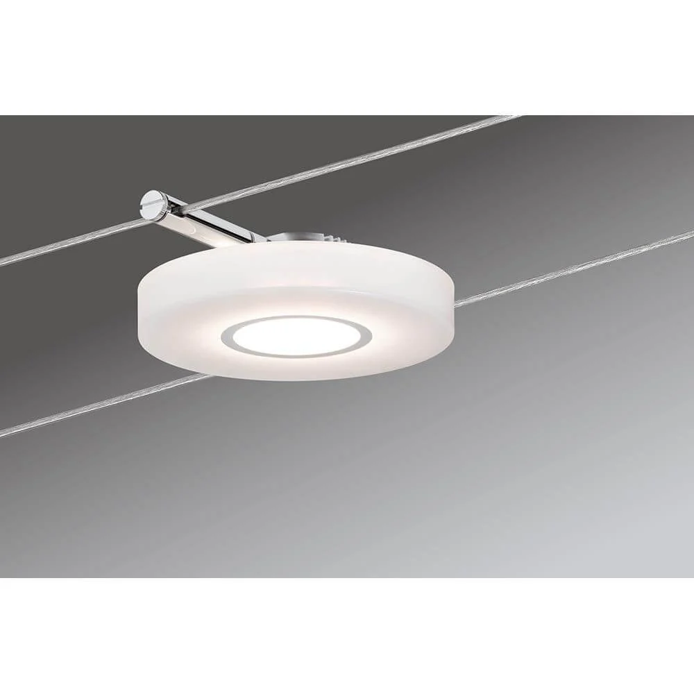 Sistemas de arame DC Conjunto descrito I 5x4W Chrom Satin 12V DC 30VA