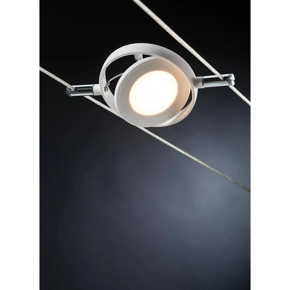 Sistemas de fio DC LED Conjunto Roundmac 6x4W White 12V DC 30VA