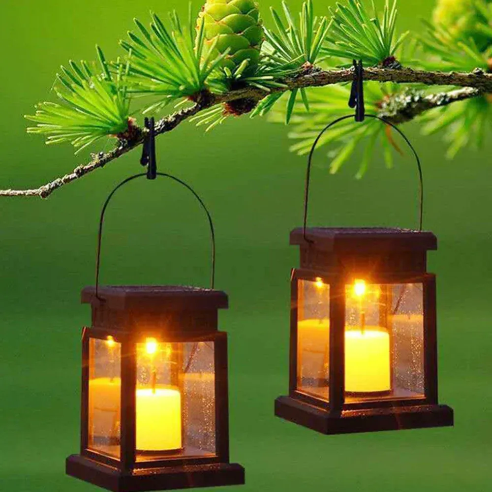 SolarGarden - Lanternas de Vela Energia Solar para Jardim e Varanda – Iluminação LED Decorativa Resistente ao Tempo
