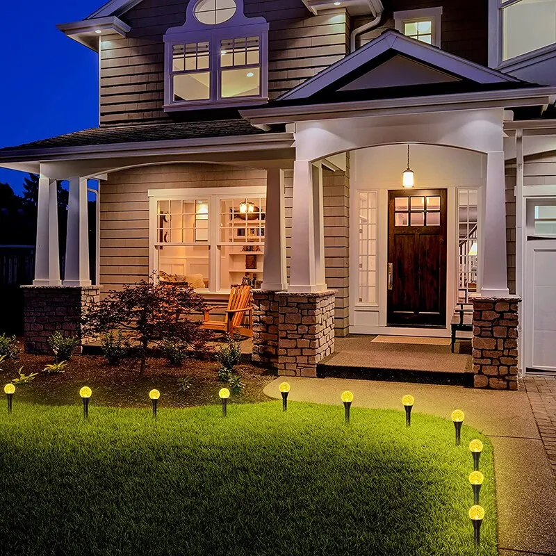 SolarGlow - Iluminação de Jardim LED de Baixo Consumo Energia Solar – Cordão de Luzes Solar à Prova de Água
