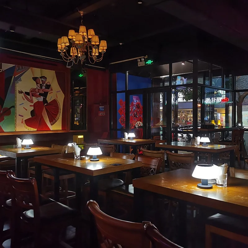 SolarLume - Lâmpada Solar Recarregável para Mesa – Lâmpada de Mesa LED Durável para Interior e Exterior