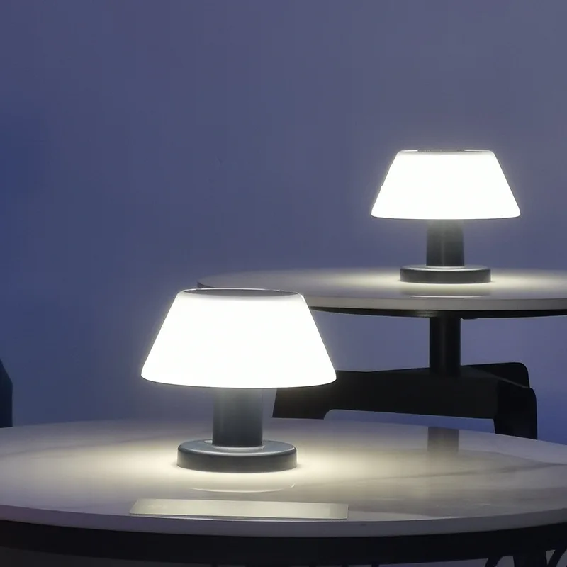 SolarLume - Lâmpada Solar Recarregável para Mesa – Lâmpada de Mesa LED Durável para Interior e Exterior