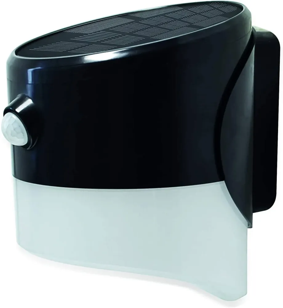 Soporte solar de pared Guardian Pir 2W 200LM IP44 Luceco LEXSL20B40-01LEXCL4T6B4-01