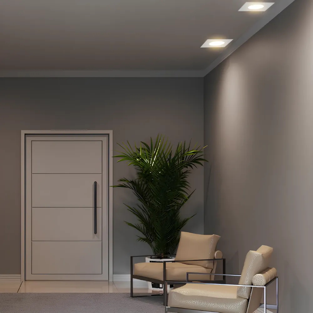 Spot Quadrado Face Plana Ar70 Branco 5W 2700K 525Lm Philips