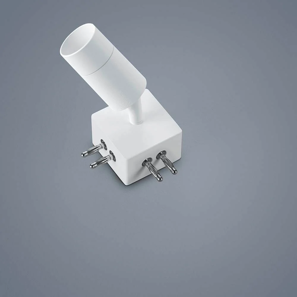 Spotlight LED 90 ° Conector Vigo branco