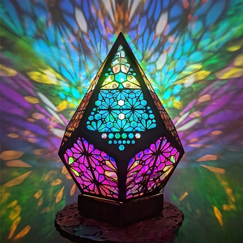 StarGlow - Projetor Noturno USB de Céu Estrelado Boémio 3D