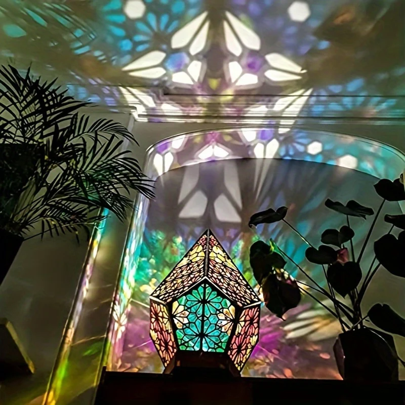 StarGlow - Projetor Noturno USB de Céu Estrelado Boémio 3D