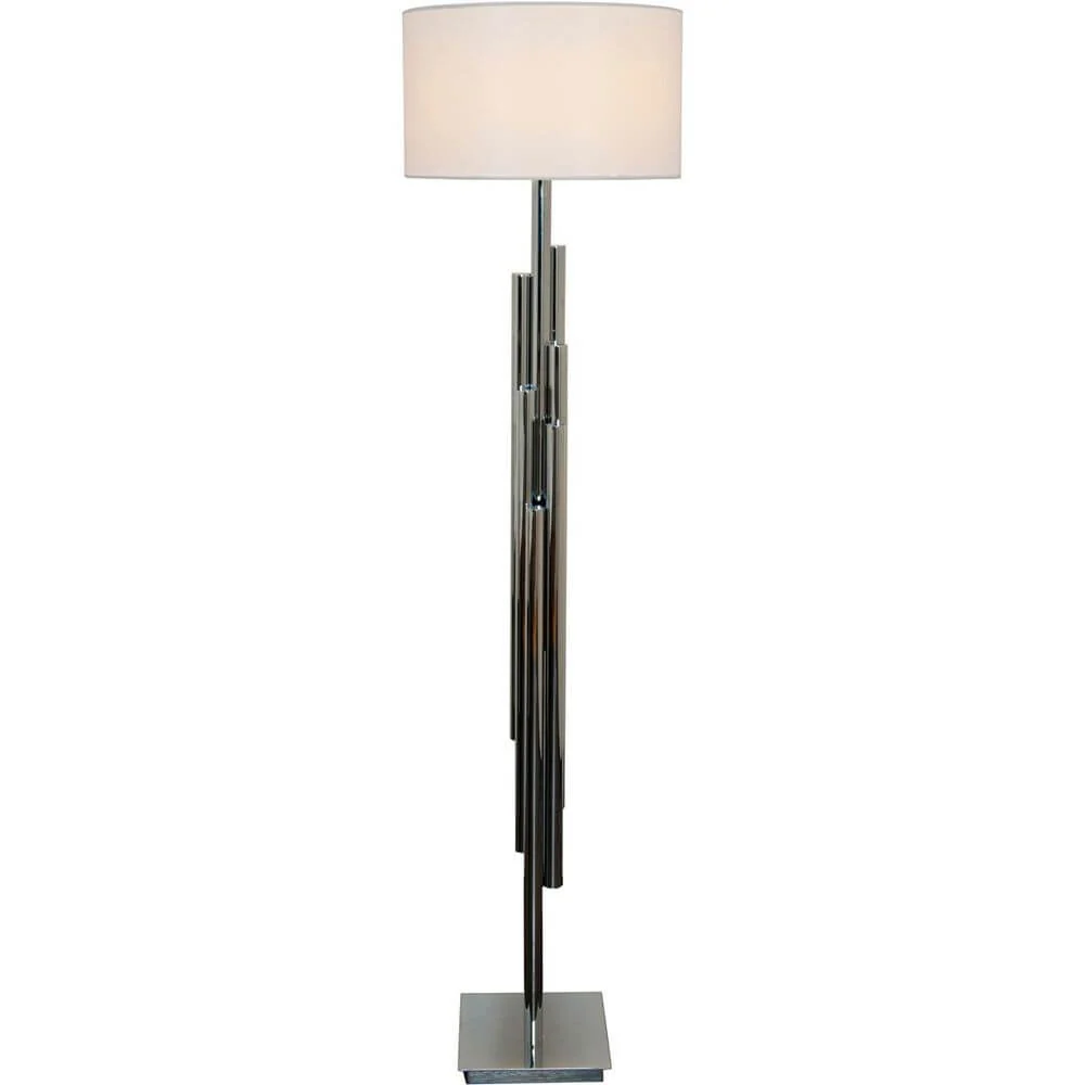 Sticking Lamp Trimestre Metal Chrome Silver