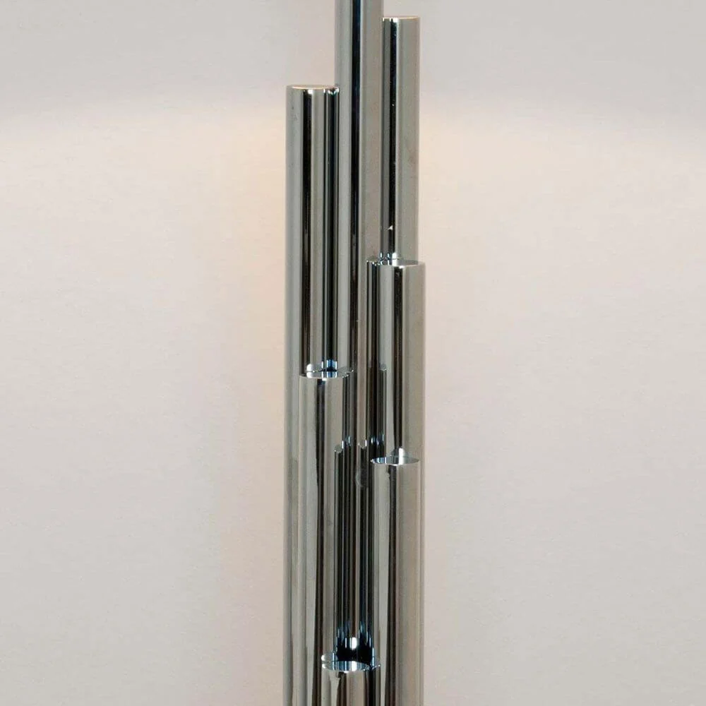 Sticking Lamp Trimestre Metal Chrome Silver