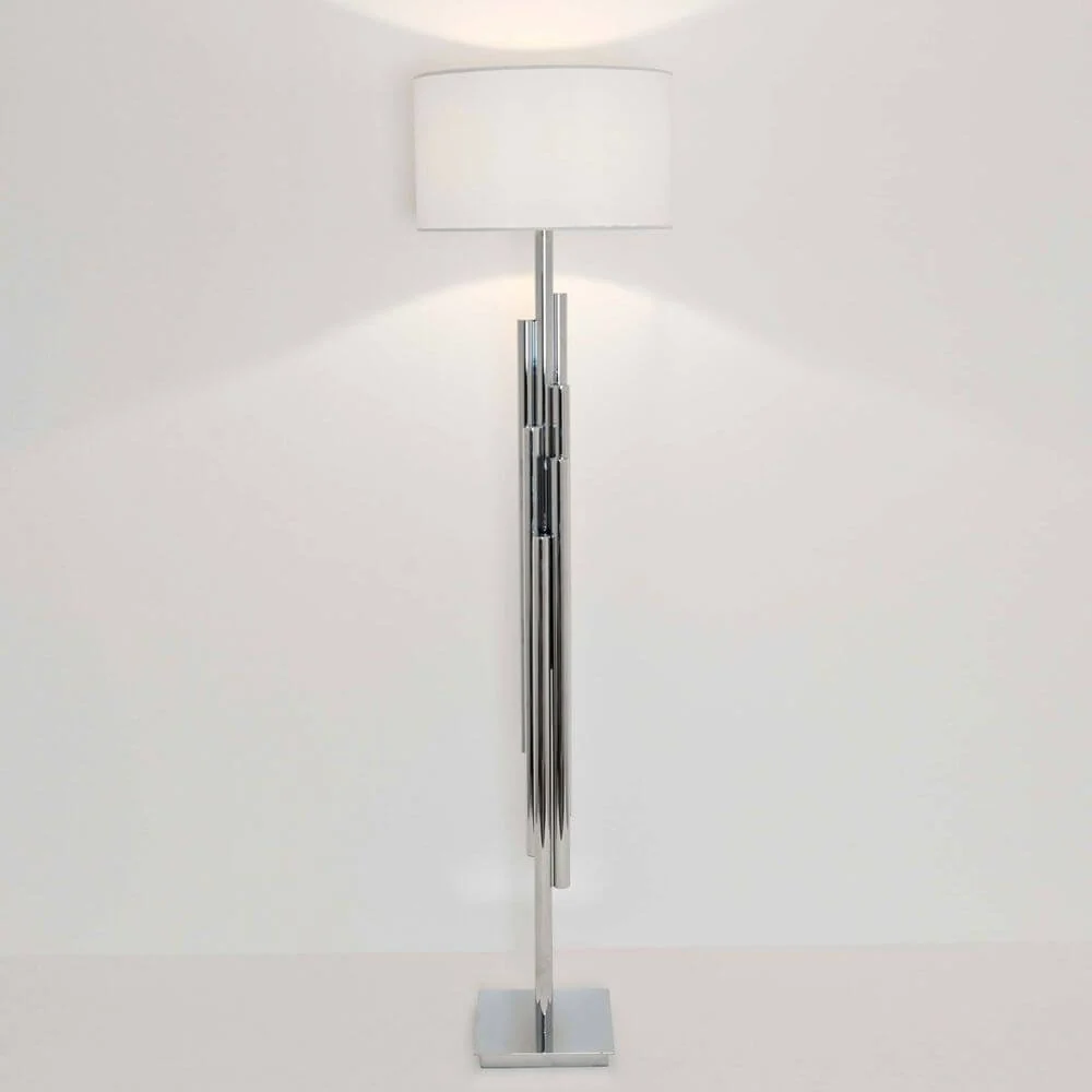Sticking Lamp Trimestre Metal Chrome Silver