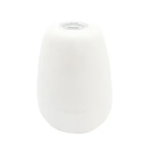 Suporte lâmpada cerâmico vintage E27 branco