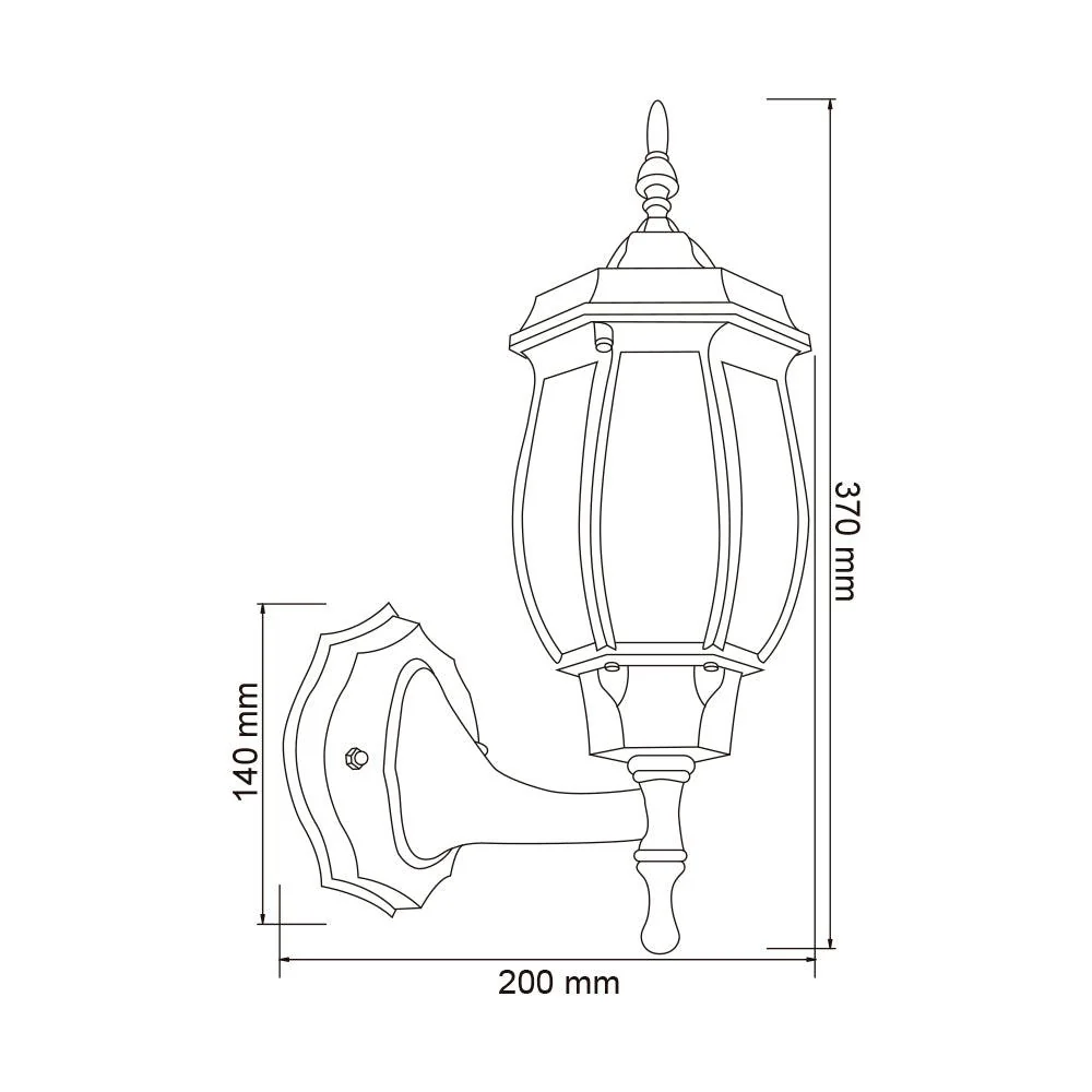 Farol salermo blanco TecnoLite