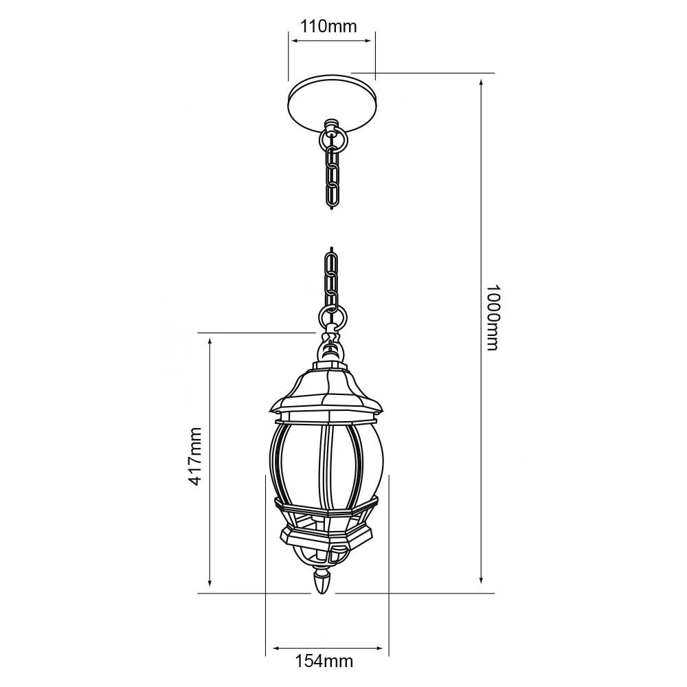 Farol siena ii blanco TecnoLite
