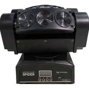 Tecshow Moving Quad Spider - Cabeza Movil Led