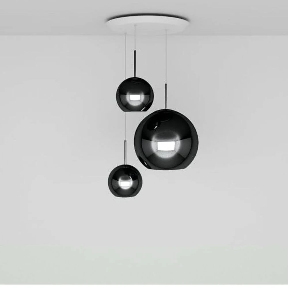 Tom Dixon Copper 3 Série Lâmpada Ø 78cm