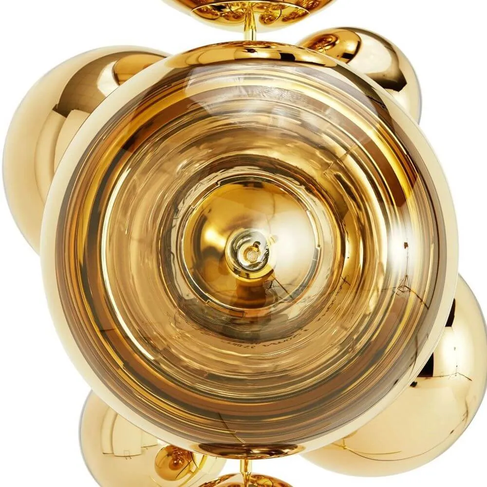 Tom Dixon Mirror Ball ficou com lustre de costura de lustre