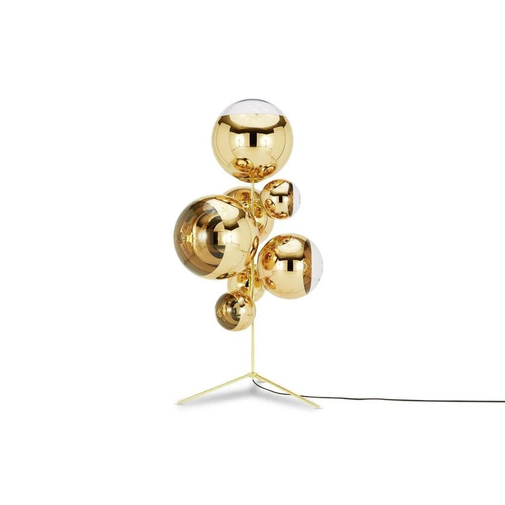 Tom Dixon Mirror Ball ficou com lustre de costura de lustre