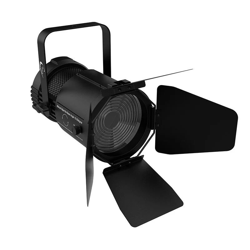 Triton Blue FR-3200-050 Stellar 50 – Fresnel LED bicolor 50 W (3200–6500 K) con zoom manual 10°–35°, lente 150 mm e incluy...
