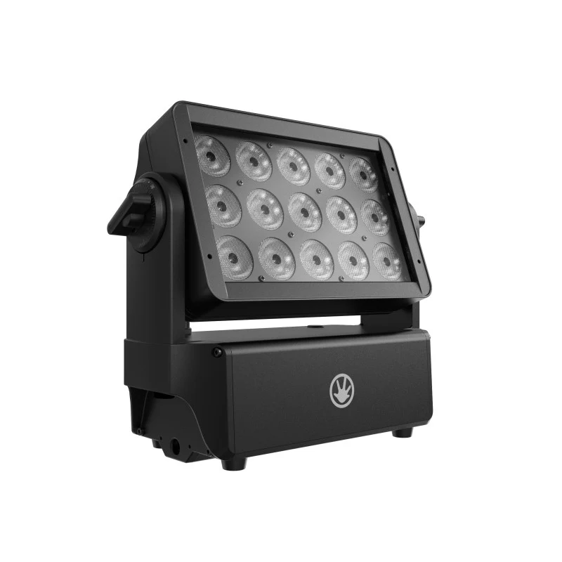 Triton Blue Hydro W300 – Washer LED IP65 con baterí, 15×20W RGBL, 10°, DMX/W-DMX/CRMX