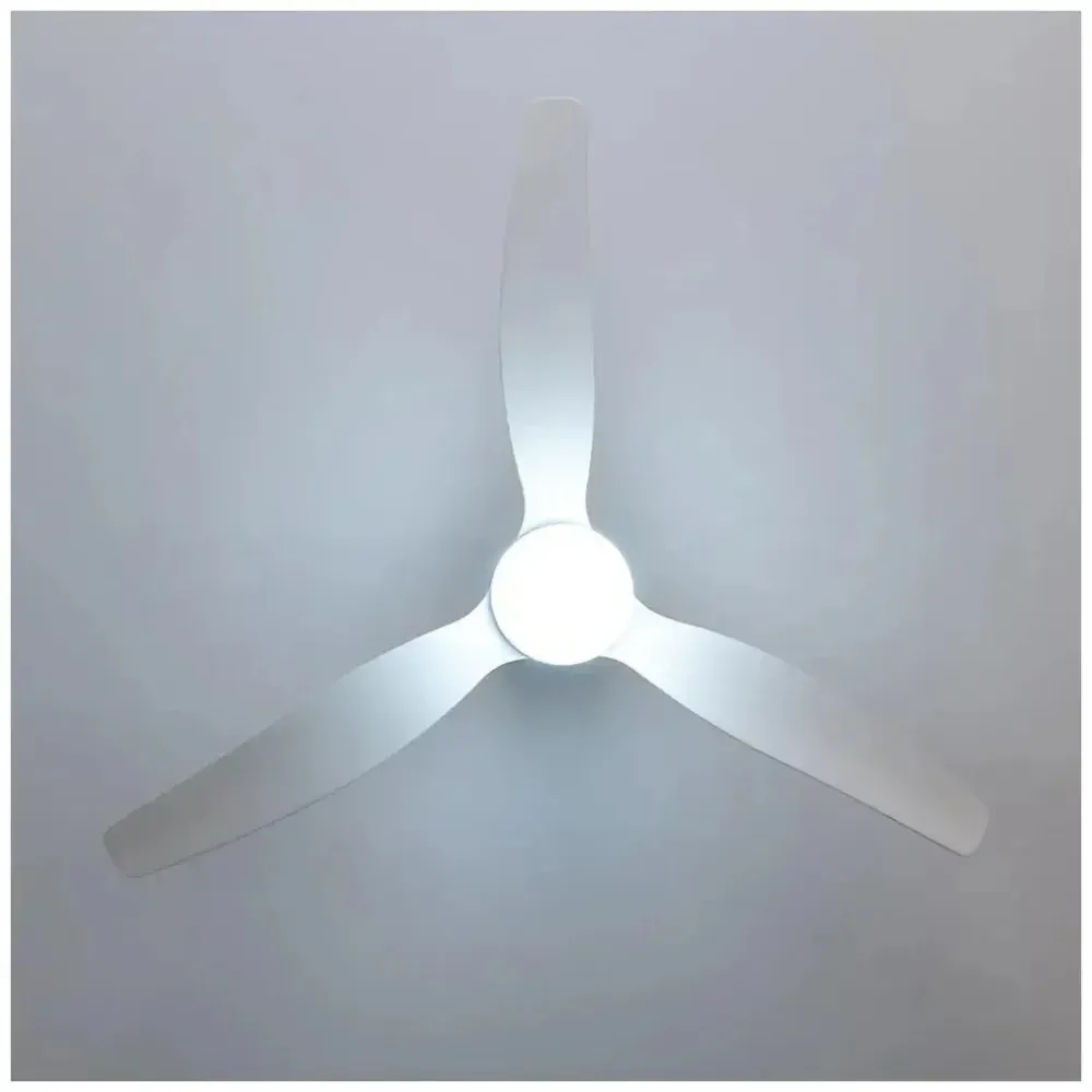 Ventilador de teto 52 Cecotec, com WiFi, luz LED, 6 velocidades, modo inverno e verão