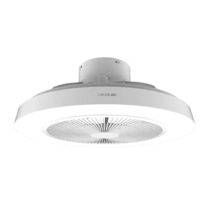 Ventilador de teto LED 40W EnergySilence LampAero 600 design moderno motor DC controle remoto 3 velocidades Cecotec