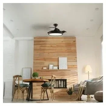Ventilador de teto retrátil 106 cm 40 W preto EnergySilence Aero 4280 Cecotec
