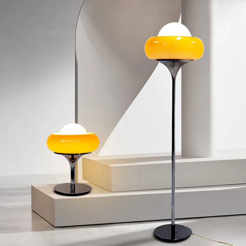 VintageOranje - Candeeiro de Mesa de Estilo Retro para Iluminação Elegante