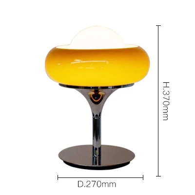 VintageOranje - Candeeiro de Mesa de Estilo Retro para Iluminação Elegante