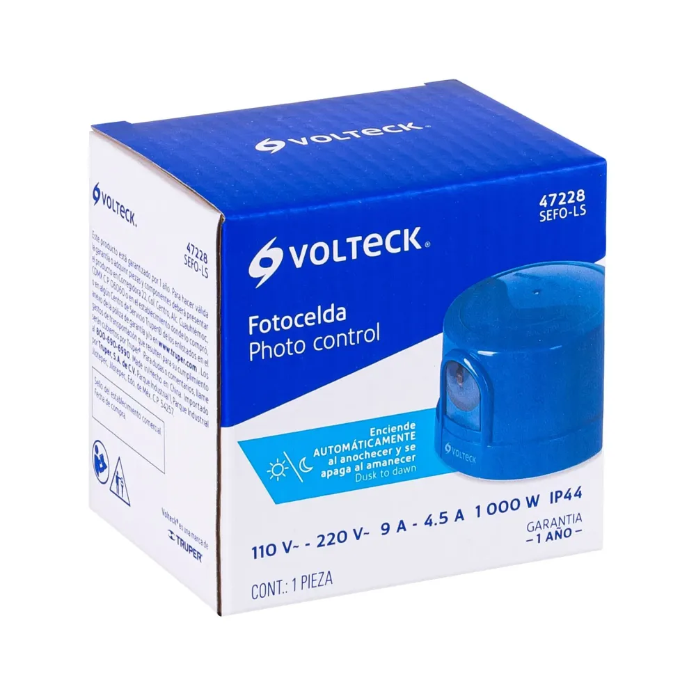 Fotocelda Volteck Lait