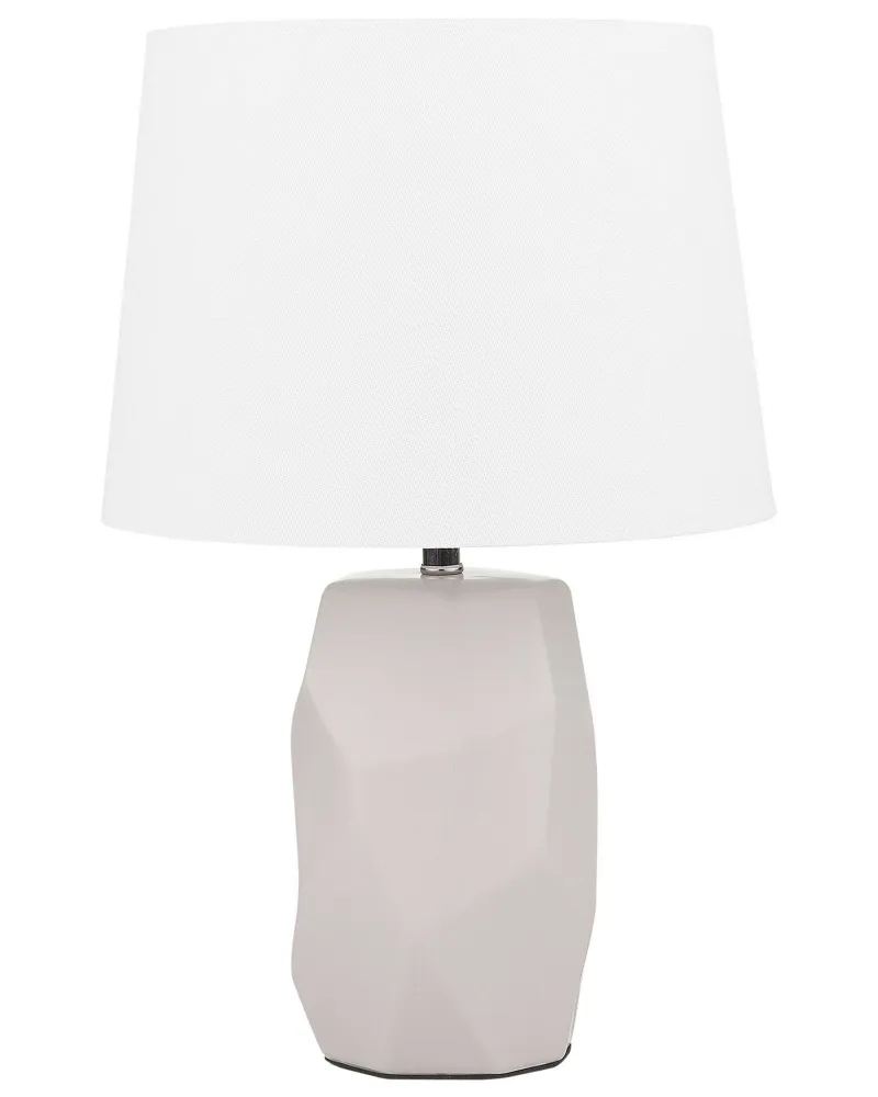 Ceramic Table Lamp Pink ELIA