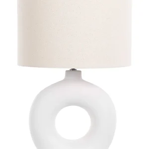 Ceramic Table Lamp White VENTA
