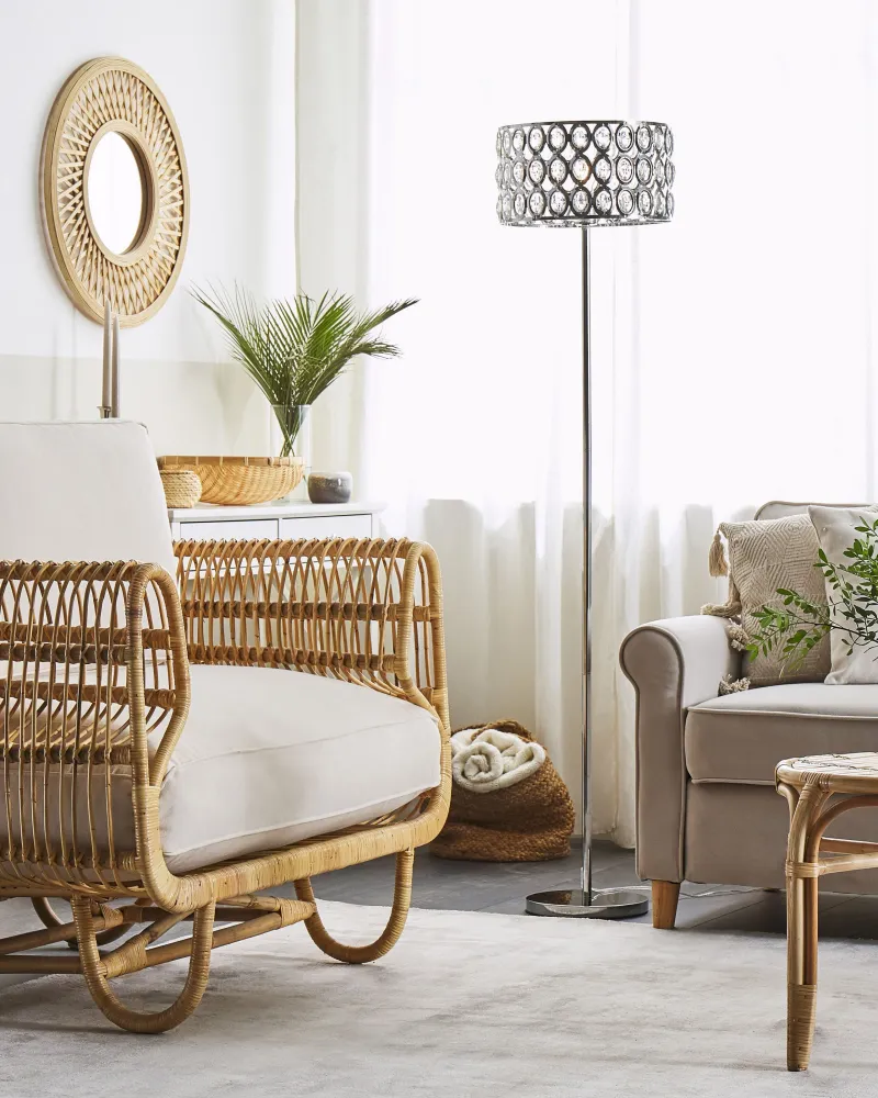Crystal Floor Lamp TENNA com Certificação Inmetro | Entrega Rápida