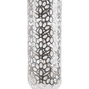 Moroccan Lantern Standing Lamp Prateado VOLTA