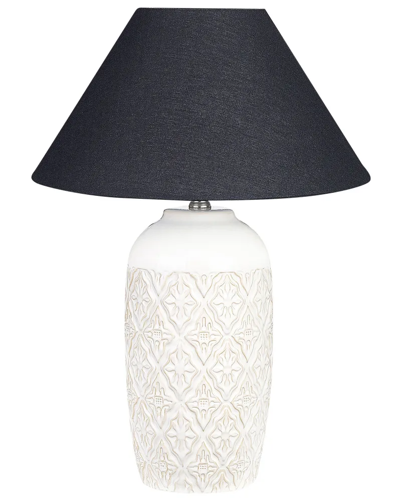Abajur de Mesa Ceramic Table Lamp Tom neutro TELIRE