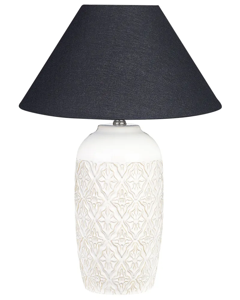 Abajur de Mesa Ceramic Table Lamp Tom neutro TELIRE
