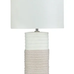 Bedside Lamp Light Cor creme NAVIA com Garantia