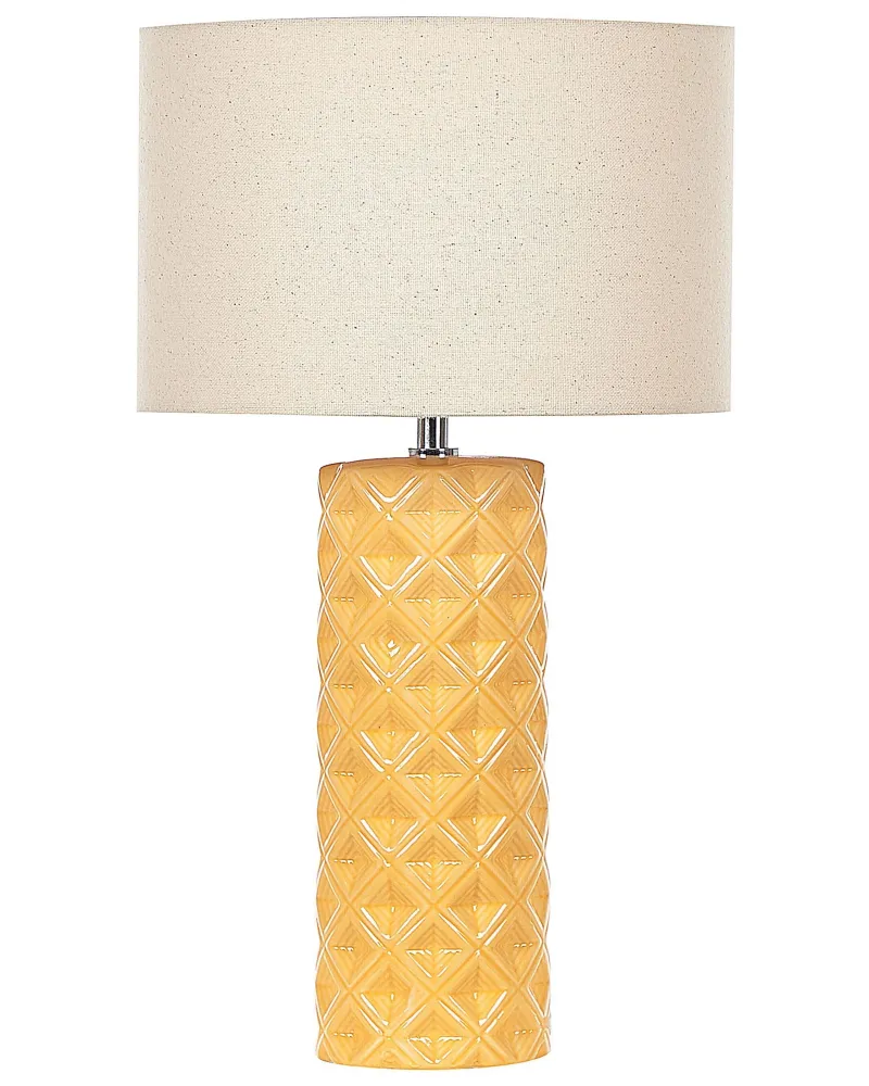 Ceramic Table Lamp Amarelo BALONNE