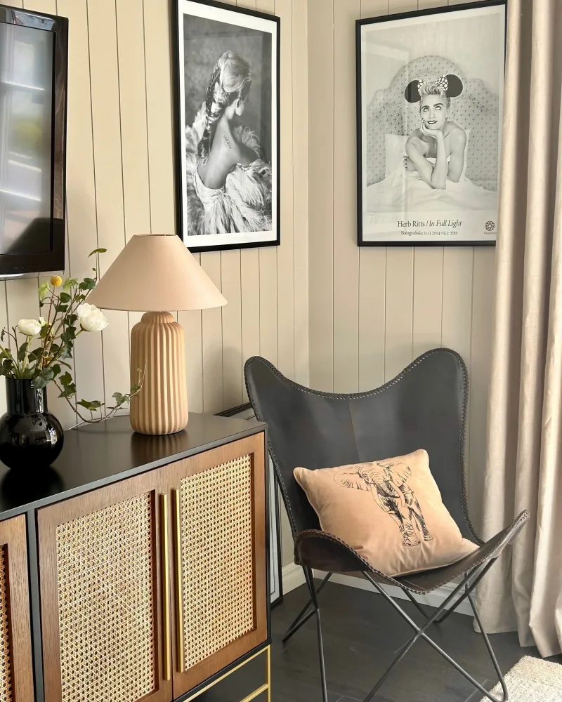 Ceramic Table Lamp Bege claro NURIA