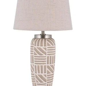 Ceramic Table Lamp Bege claro TRAISEN
