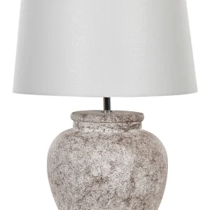 Ceramic Table Lamp Beige MAREB