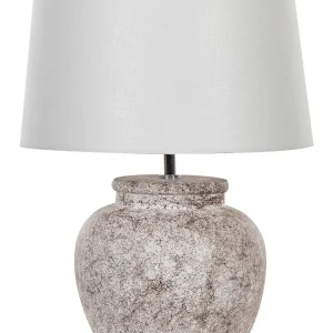 Ceramic Table Lamp Beige MAREB