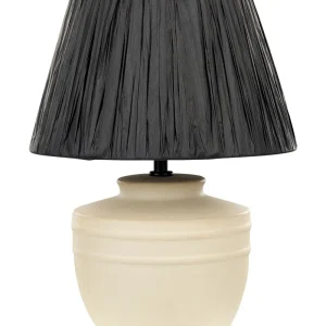 Ceramic Table Lamp Beige TIGRE