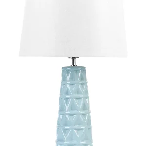Ceramic Table Lamp Blue VINCES