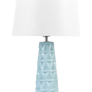 Ceramic Table Lamp Blue VINCES