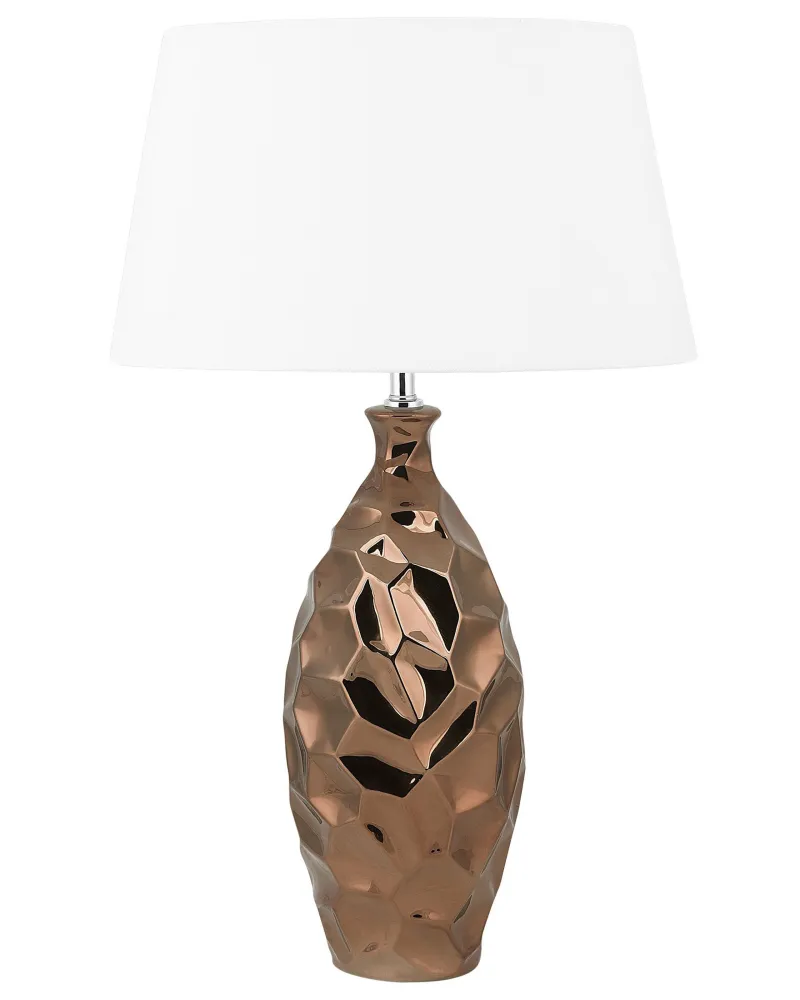 Ceramic Table Lamp Copper TORI