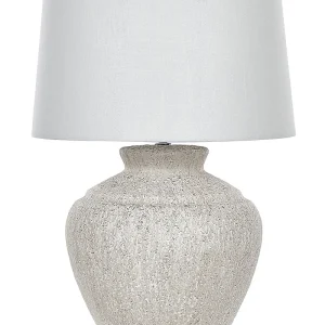Ceramic Table Lamp Cream CAINE
