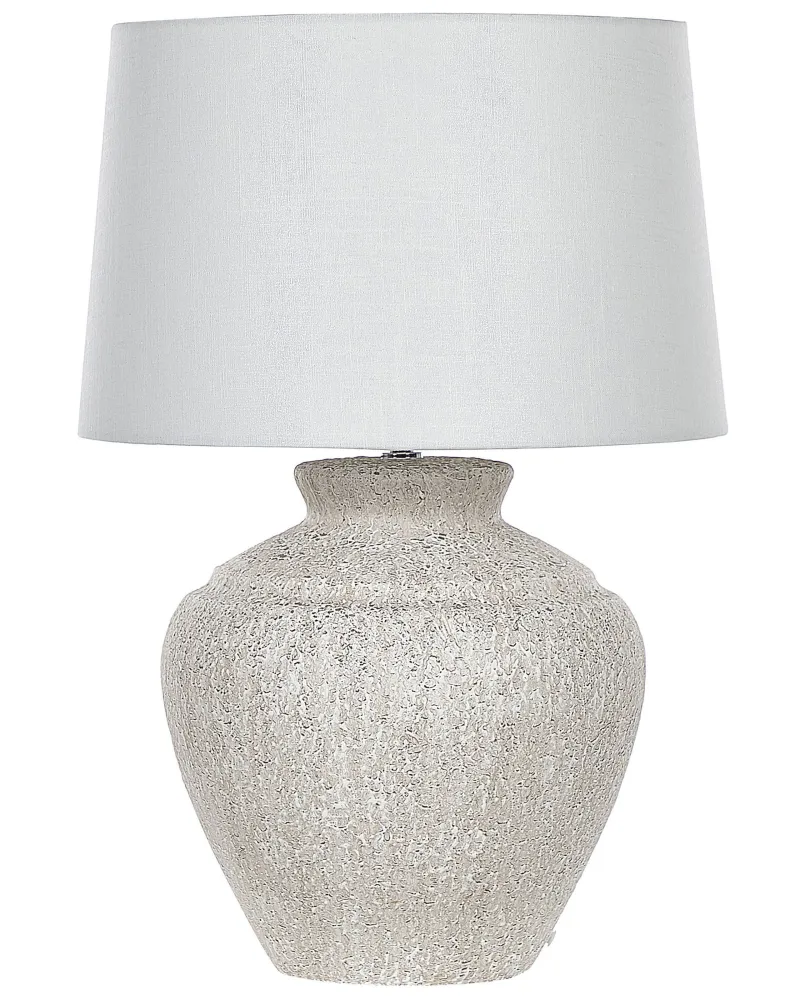 Ceramic Table Lamp Cream CAINE