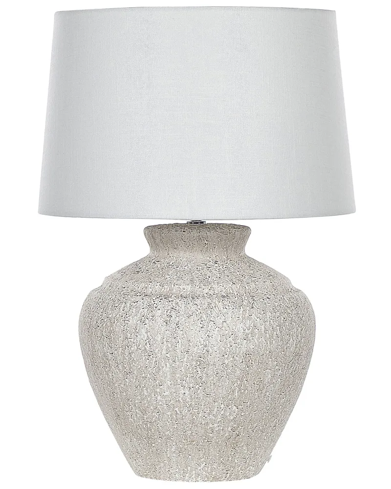 Ceramic Table Lamp Cream CAINE