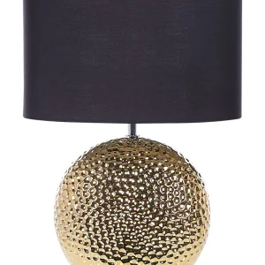Ceramic Table Lamp Gold NASVA