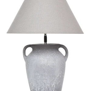 Ceramic Table Lamp Grey AGEFET